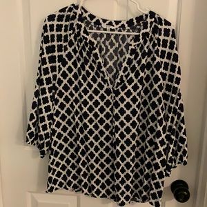 Women’s v-neck blouse